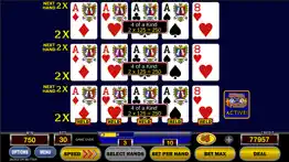 ultimate x poker - video poker iphone screenshot 1