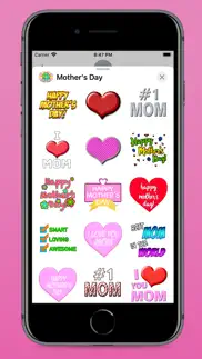 mother's day fun stickers iphone screenshot 2