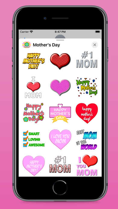 Mother's Day Fun Stickers screenshot 2