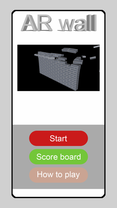 AR-wall Screenshot