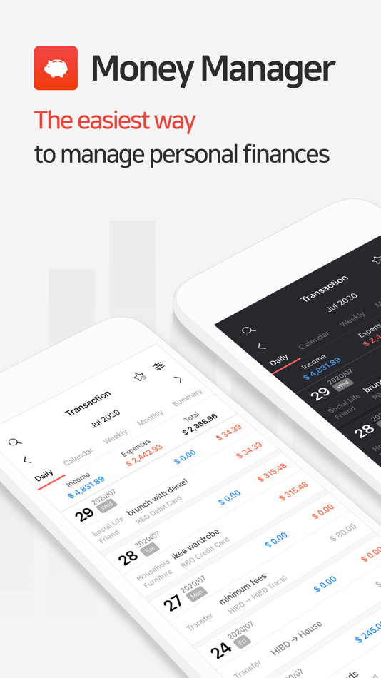 #1. Money Manager (Remove Ads) (iOS) 由: Realbyte Inc.