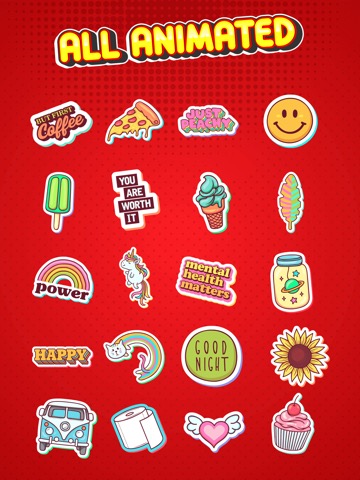 Pop Style Stickersのおすすめ画像2