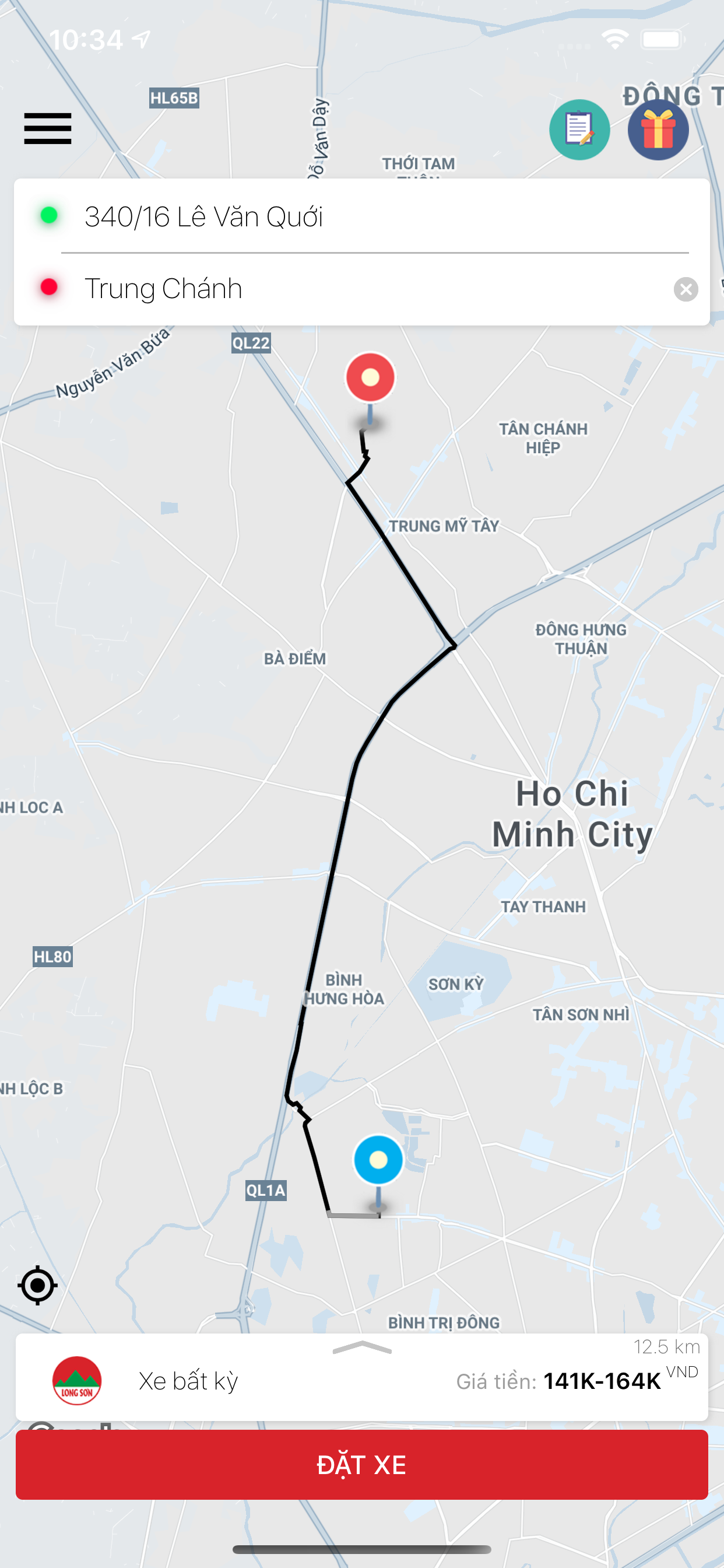 TAXI LONG SƠN