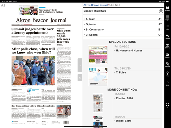 Akron Beacon Journal eEdition screenshot 2