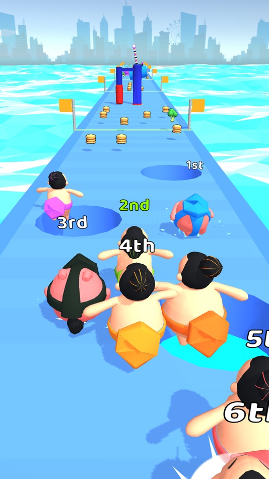 #5. Sumo Run! (iOS) 由: Mood Games OU
