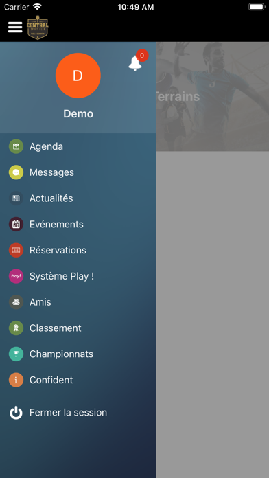 Central Sport Club Screenshot