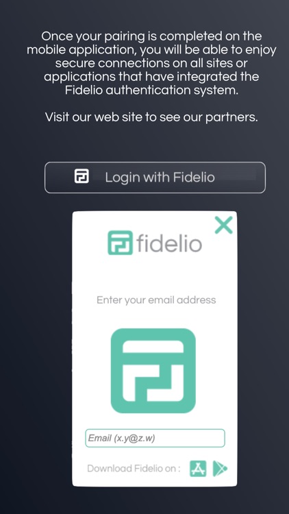 Fidelio Password-less Login screenshot-6
