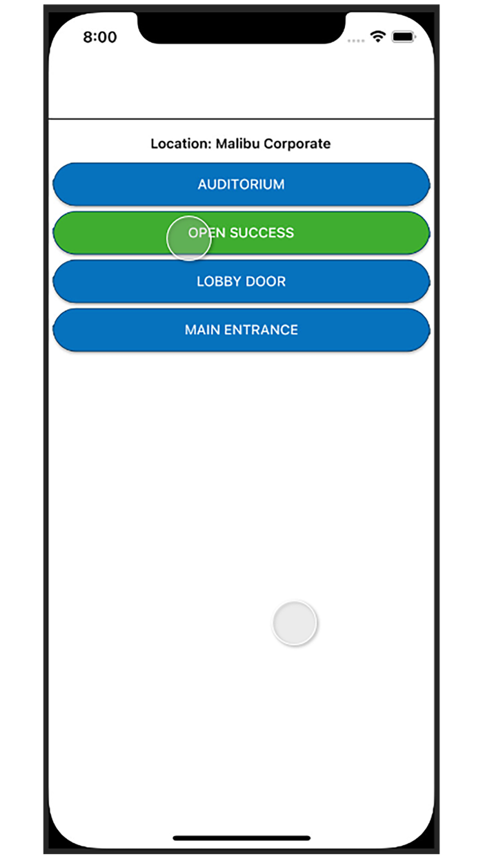 Malibu Mobile Credential