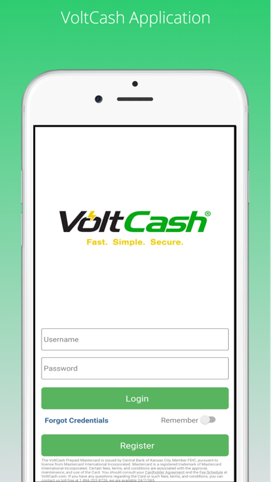 VoltCash Screenshot