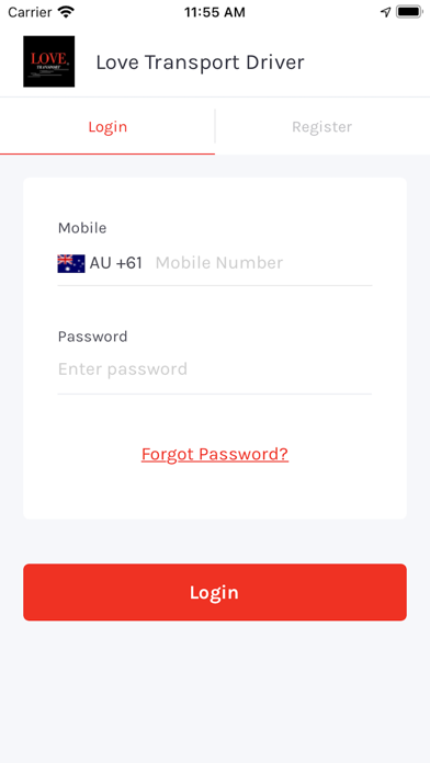 Screenshot #1 pour LOVE TRANSPORT DRIVER AUS MADE
