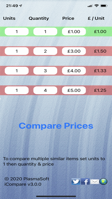 Screenshot #3 pour iCompare Prices