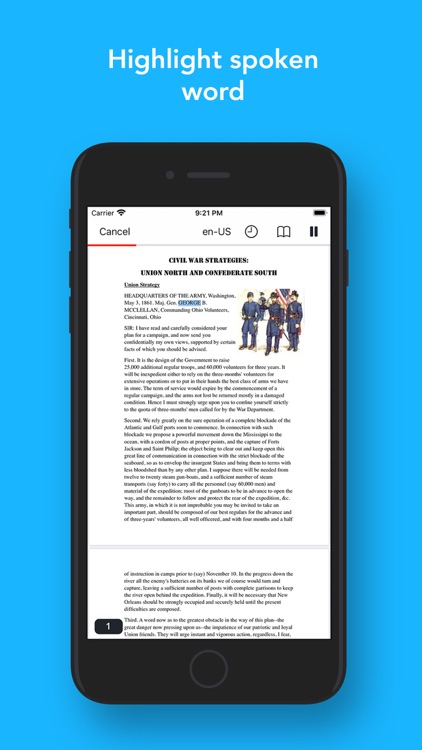 PDF Voice Aloud Reader