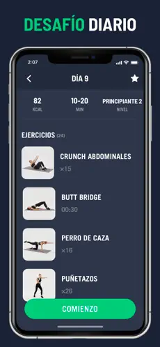 Screenshot 7 30 Días de Fitness en Casa iphone