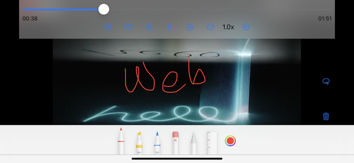 DrawOnVideo - markup on video