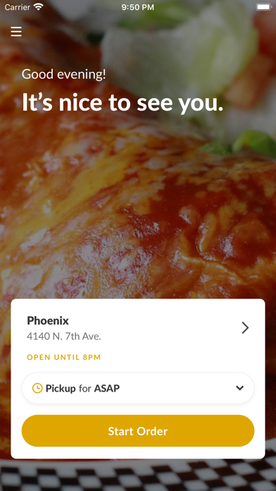 PHX Burrito House Screenshot