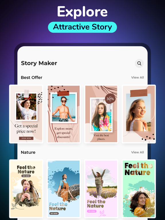 Screenshot #5 pour Storygram: Story Maker,Collage