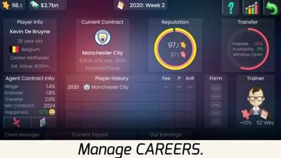 Superstar Football Agent Screenshot