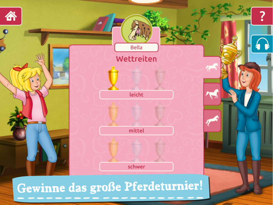 Bibi & Tina: Pferde-Turnier iPad app afbeelding 5