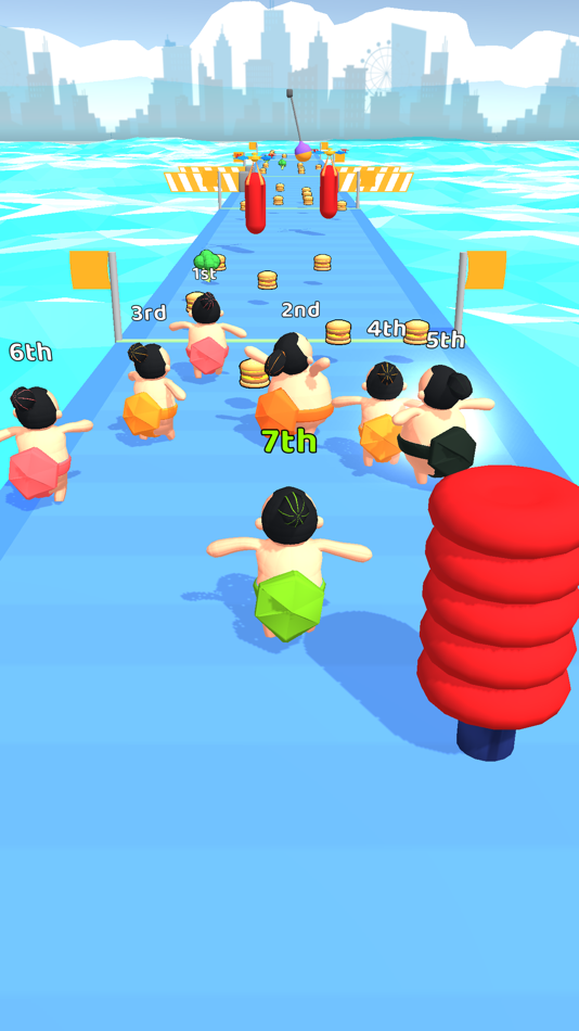 #6. Sumo Run! (iOS) 由: Mood Games OU