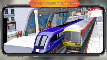 Screenshot #1 pour Modern Bullet Train Driving