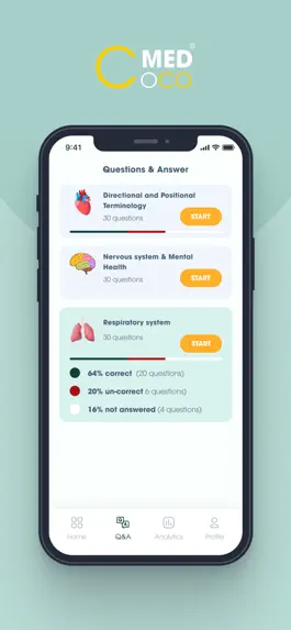 Game screenshot CocoMed Medical Flashcards apk