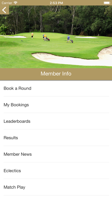 Noosa Golf Club Screenshot