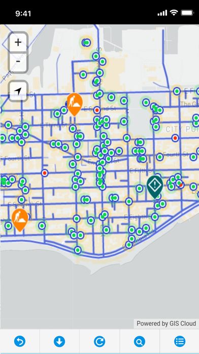 GIS Cloud Map Viewer Screenshot