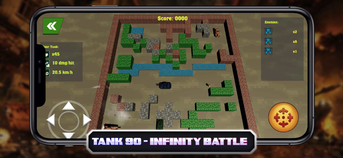 Tank 90 Infinity Battle