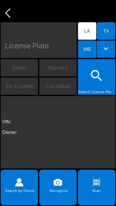 Gismo NCIC Screenshot