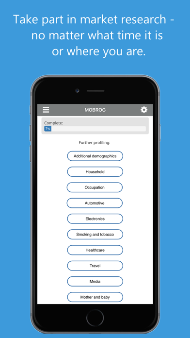 MOBROG app Screenshot