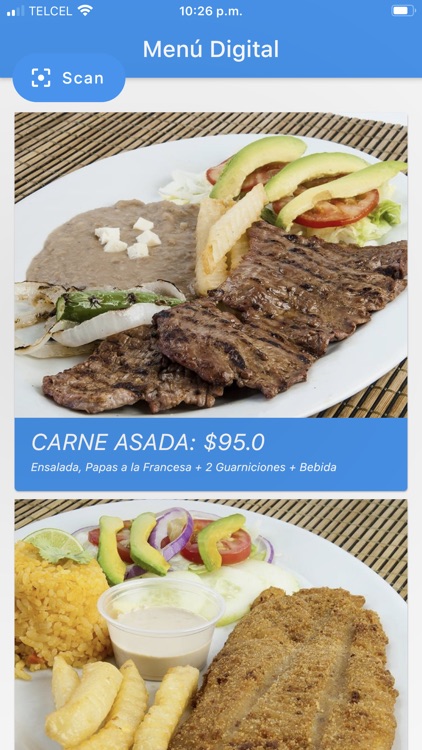 OBEGAX Menú Digital