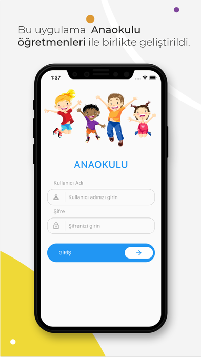AnaokuluApp Screenshot