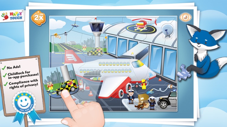 AIRCRAFT-PUZZLE Happytouch®