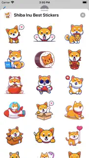 shiba inu best stickers iphone screenshot 2