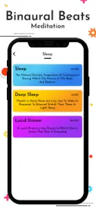 Binaural Beats Meditation App screenshot #3 for iPhone