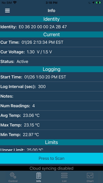 NFC DataLogger screenshot-3