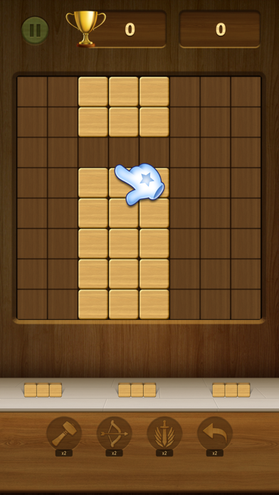 Screenshot #3 pour Wood Blocks Puzzle