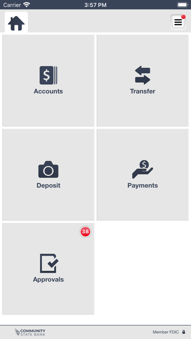 Community State Bank Business Screenshot