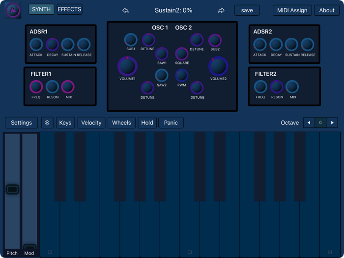 4Waves Synth AUv3