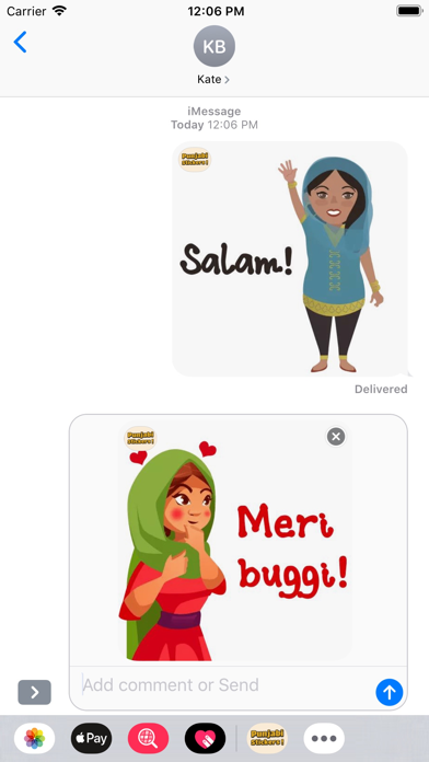 Punjabi Emoji Stickers Screenshot