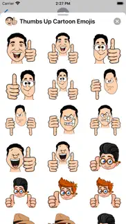 thumbs up cartoon emojis iphone screenshot 2