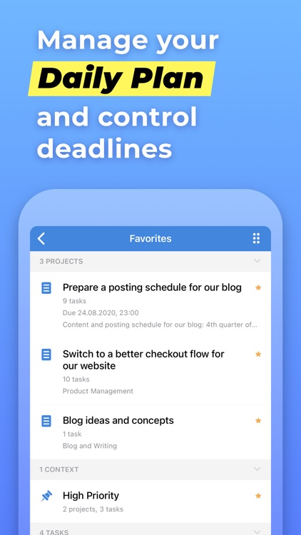Chaos Control™: GTD Task List screenshot-4
