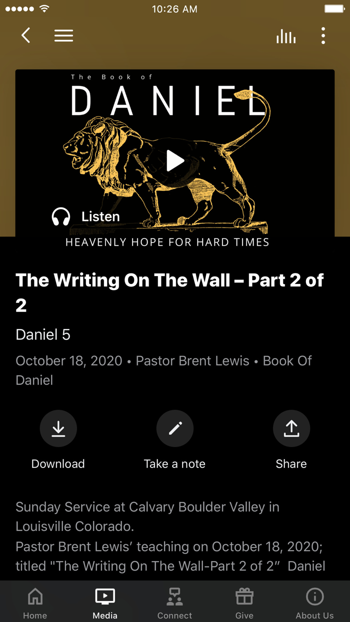 Calvary Boulder Valley