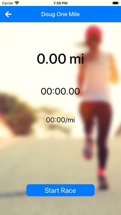 Race Entry Experience Screenshot