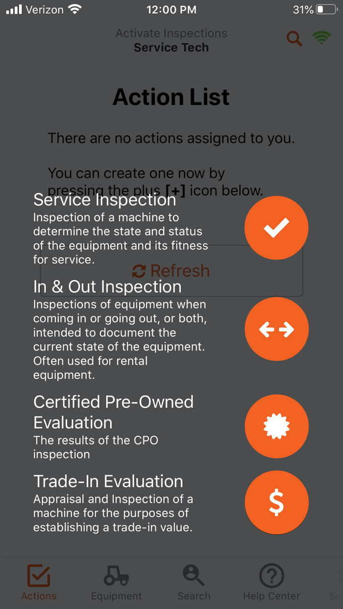 Activate Inspections