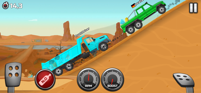 Truck Racing - Offroad Hills