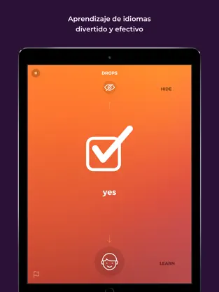 Captura 4 Aprende español - Drops iphone