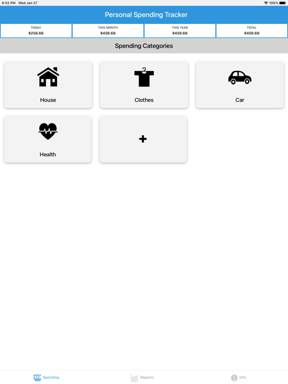 Screenshot #4 pour Personal Spending Tracker