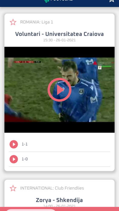 FootGoal - football highlights Screenshot