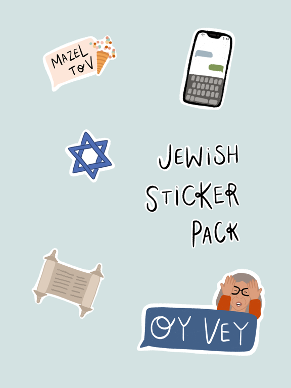 Screenshot #4 pour Jewish Sticker Pack
